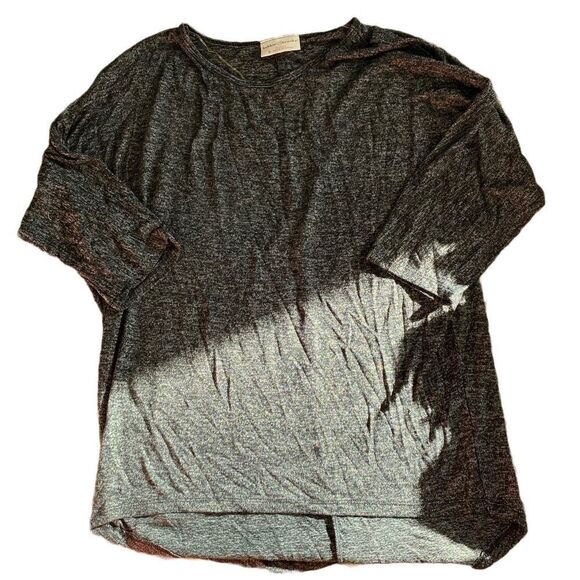 Womens Gray Bobbie Brooks Tshirt Blouse - Picture 1 of 2